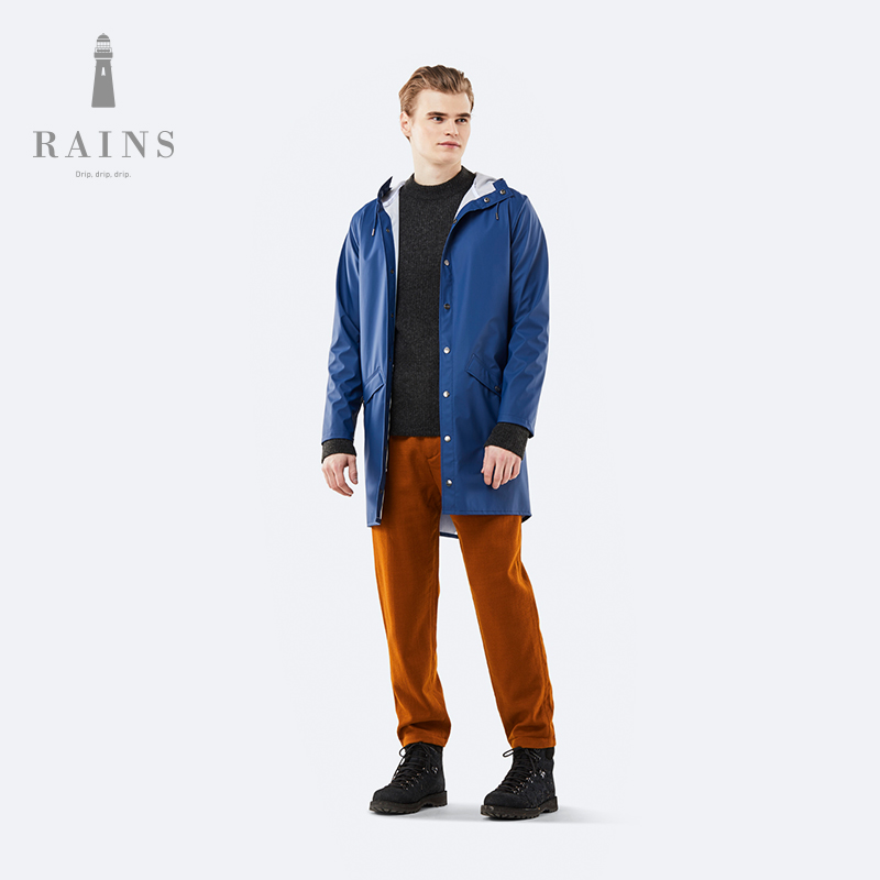防水时尚简约休闲风衣中长款雨衣外套男女同款 Long Rains Jacket 防水时尚简约休闲风衣中长款雨衣外套男女同款 Long Rains Jacket