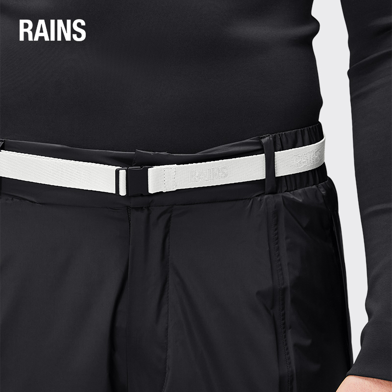 Rains 橡胶扣腰带小号  简约时尚质感高级 Rains Belt Mini - 图0