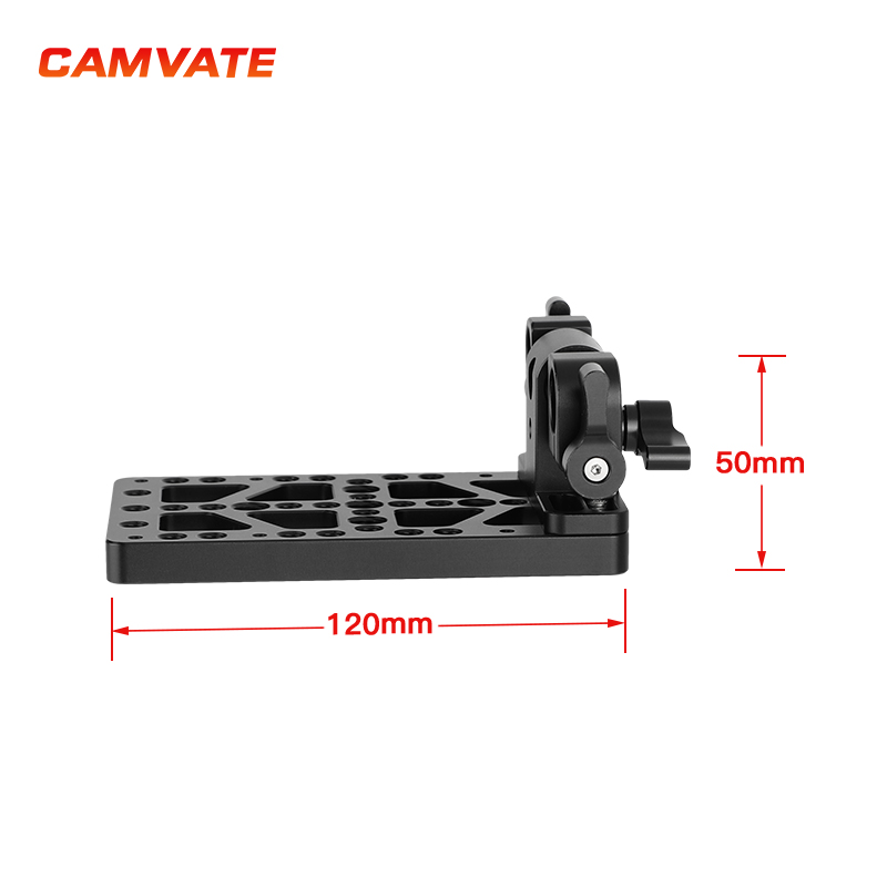 CAMVATE 15mm管夹电池背板奶酪板适用Anton Bauer电源适配器2194 - 图2