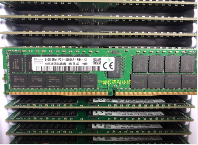 DELL 64G DDR4 3200 ECC REG T640 T7920 R940 R750 R930原装内存 - 图2