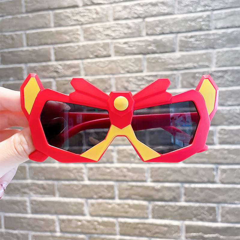 儿童墨镜偏光男童卡通变形金刚太阳镜防紫外线小男孩硅胶遮阳眼镜,淘宝优惠券,粉丝福利购,淘宝优惠卷