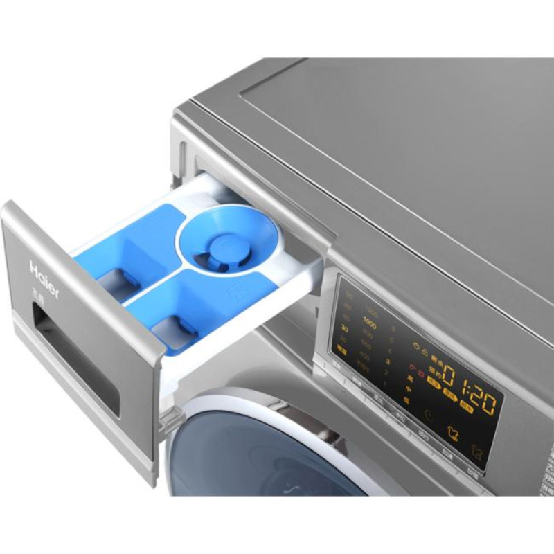 海尔10公斤g100758bx12s滚筒洗衣机 海尔智享云家洗衣机