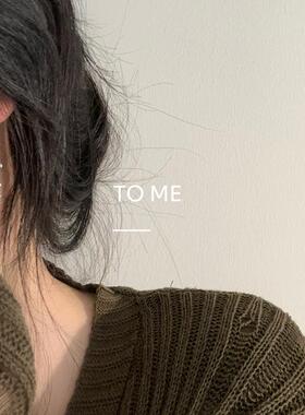 Tome/原创苍月系列新中式流苏耳环小众高级冷淡耳挂清冷耳饰