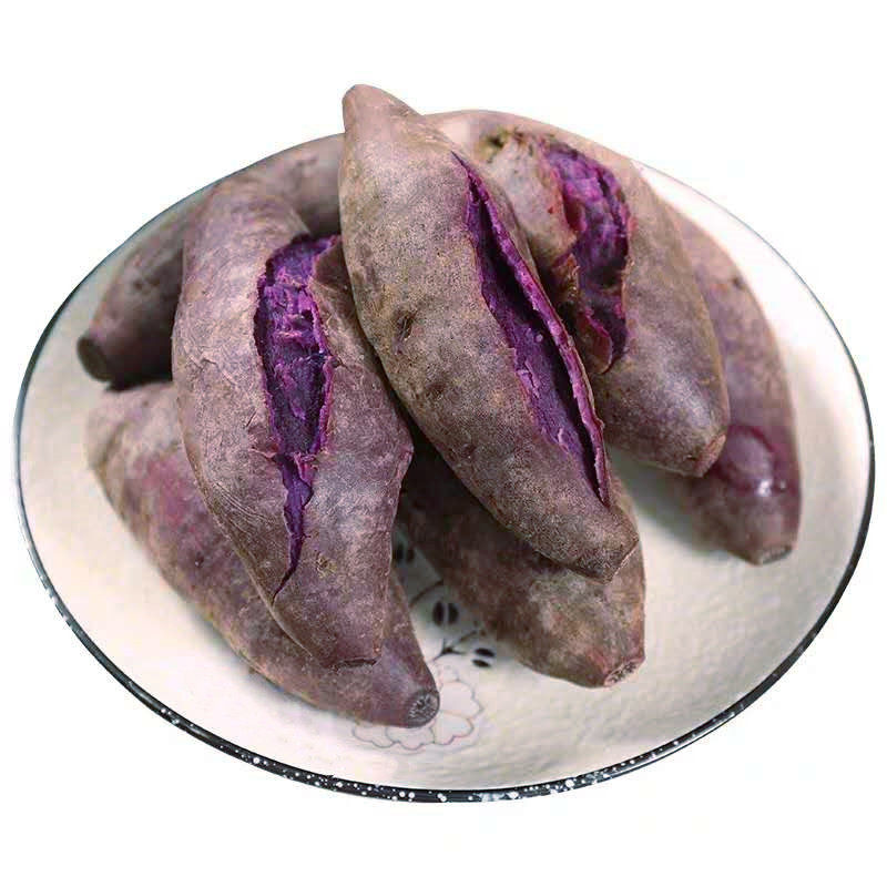 新鲜现挖小紫薯5斤10小红薯烤地瓜 喜知滋番薯