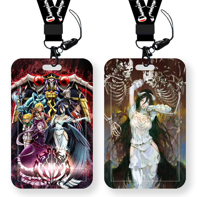 OVERLORD peripheral card set student campus card meal card bus card access control subway card with long lanyard work tag