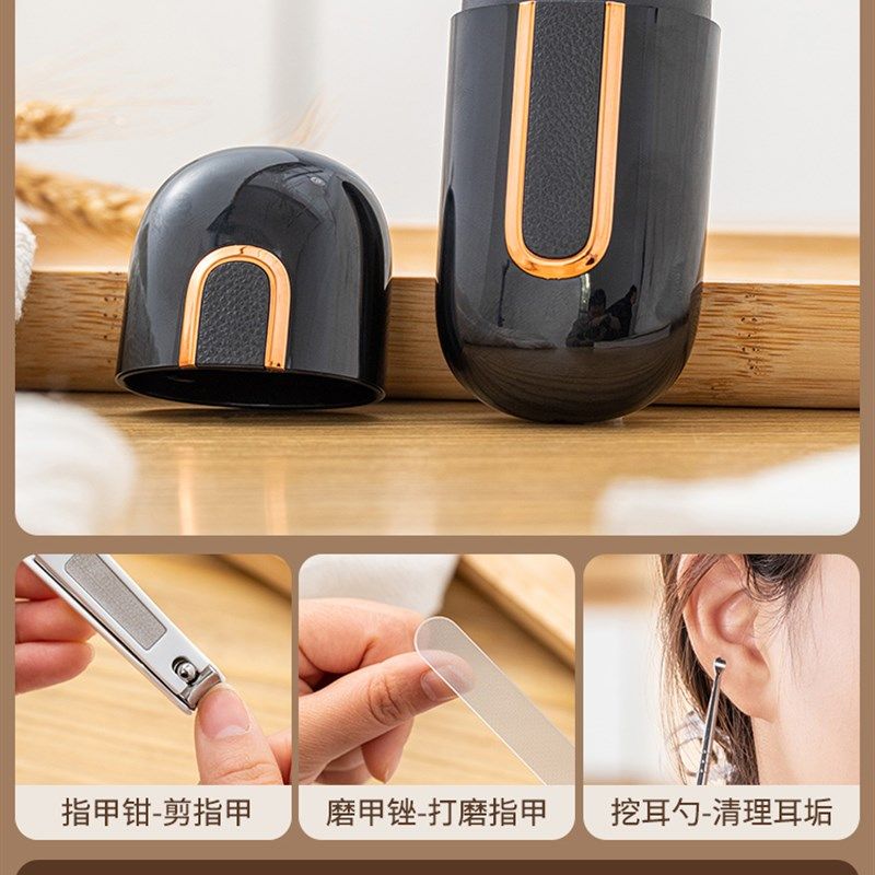 日本指甲刀套装女士掏耳勺三件套进口款高端指甲剪便携修甲钳工具,淘宝优惠券,粉丝福利购,淘宝优惠卷