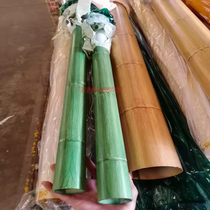 Stainless steel Bamboo section pipe wood grain simulation bamboo guardrails color aluminum alloy grilled titanium alloy 141 iron fence fence fence