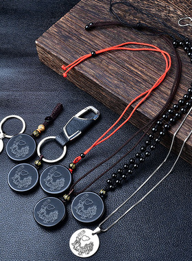 2025年爆款黑曜石吊坠属