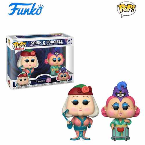 Funko POP 鬼妈妈Coraline 15th Anniversary Spink and 周边公仔 - 图1
