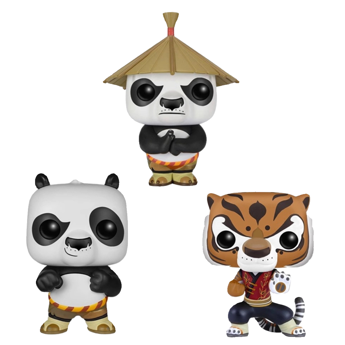 Funko POP功夫熊猫Panda do Kung Fu阿宝悍娇虎公仔玩偶手办摆件-图3