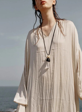 Céleste不规则檀木吊坠项链女