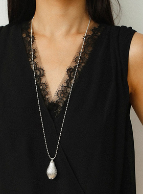 Céleste重工编织水壶吊坠项链女