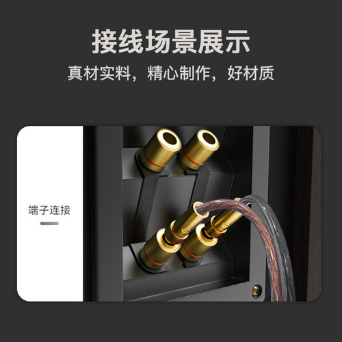 秋叶原音响线音箱线喇叭带神经线发烧音箱专业音响专用音频连接线 - 图2