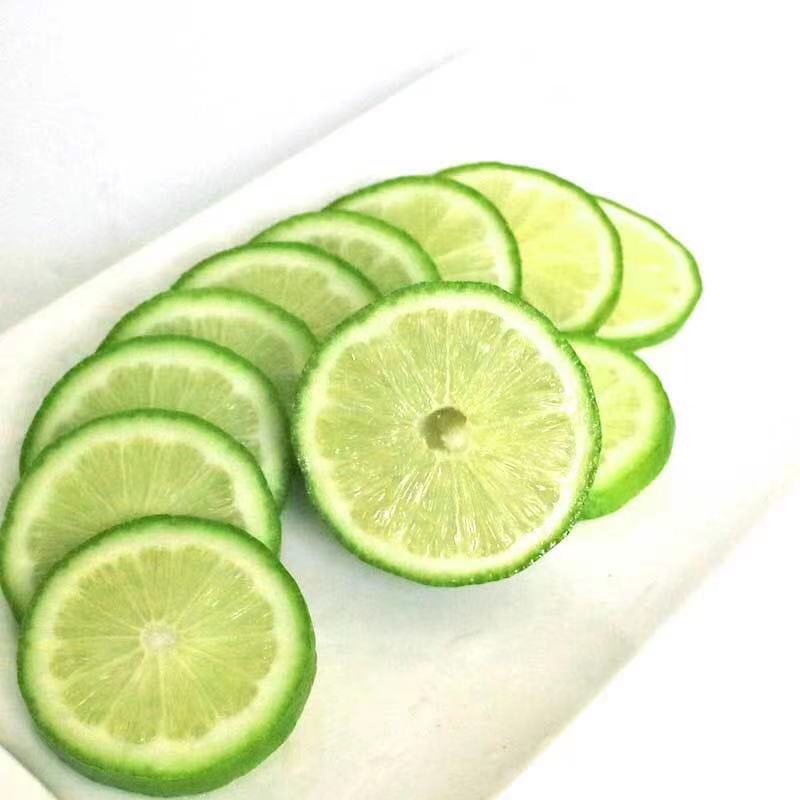 晨洁旗舰店无籽青柠檬新鲜5斤香水柠檬一级无子薄皮柠檬小青柠奶茶整箱包邮31