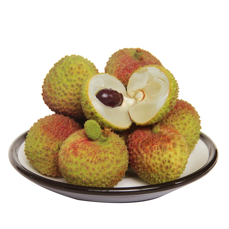 晨洁旗舰店【顺丰现货】海南妃子笑荔枝净重5斤新鲜孕妇应季大水果包邮103