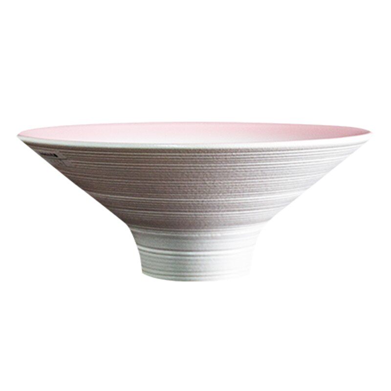 日本进口池坊风格陶瓷碗型插花花器日式花道生花立花器皿花盆花盘