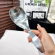 Heavy! Big head soup spoon 304 stainless steel meal
