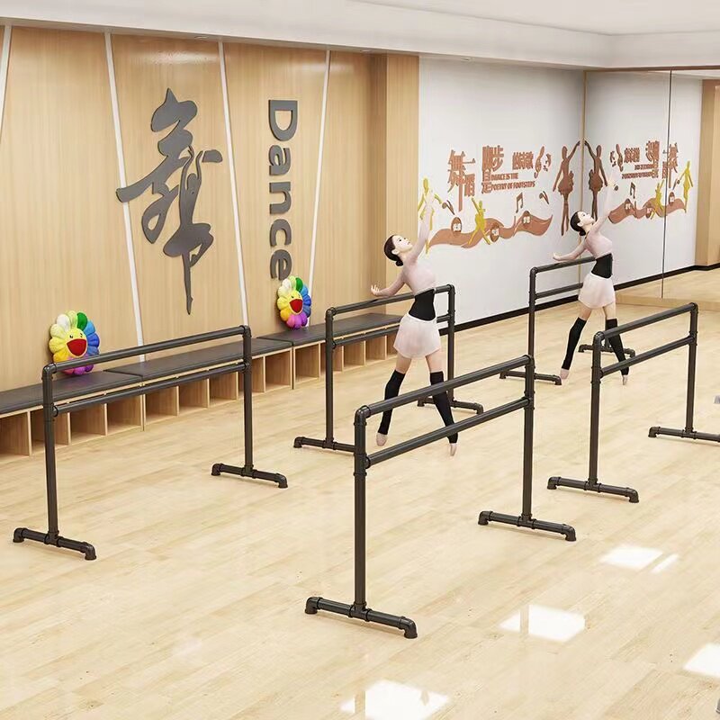 舞蹈培训班教室练舞房健身跳舞压腿杆专业舞蹈把杆家用儿童移动式_虎窝淘