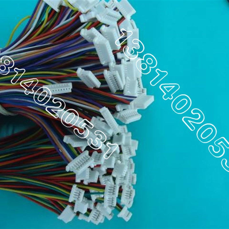 SH1.0mm间距2P3P4P5P6P7P8P9P10P 端子线接插件带线端子单头10cm - 图1