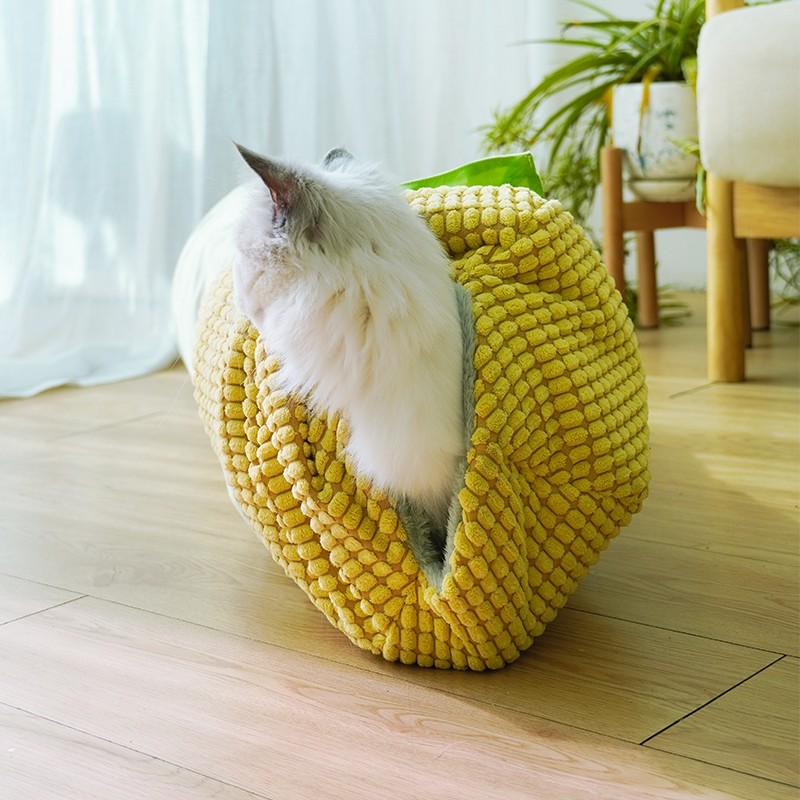 吉仔仔猫咪隧道宠物秋冬季保暖多用猫窝茄子玉米钻洞玩具宠物用品,淘宝优惠券,粉丝福利购,淘宝优惠卷