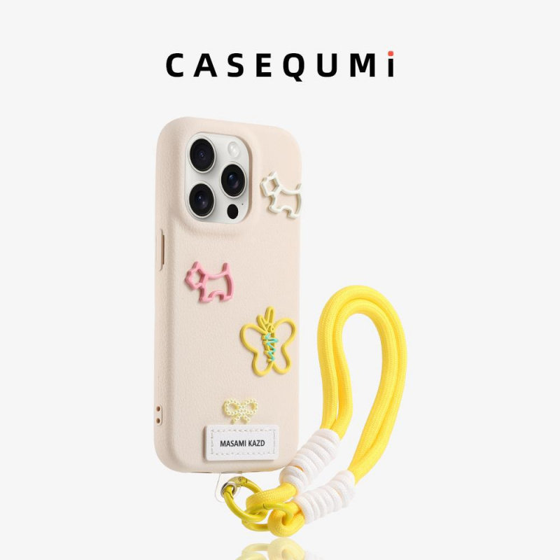 黄底线条狗适用苹果16p手机壳16promax新款iphone15pro挂绳13女12,淘宝优惠券,粉丝福利购,淘宝优惠卷