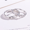 VRAI Rui Ai couple’s rings are filled with stars in the sky