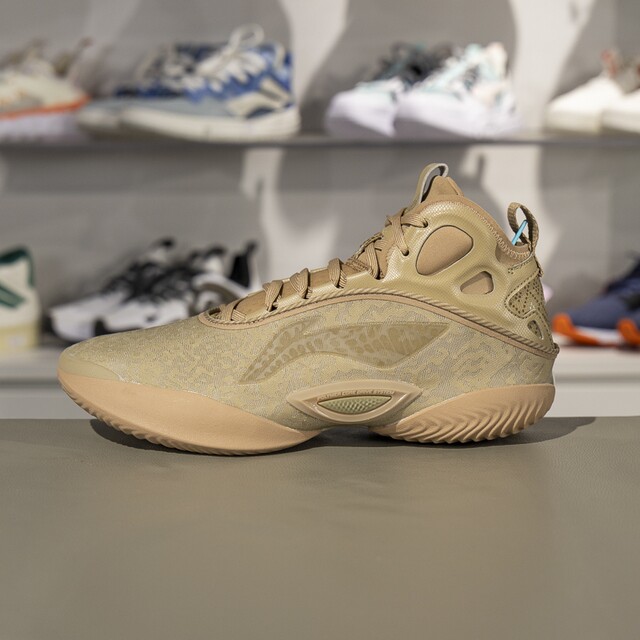 Li Ning Yushuai 19 ເກີບ​ບານ​ສະ​ເກັດ​ບານ​ສະ​ຫນັບ​ສະ​ຫນູນ​ຜູ້​ຊາຍ​ກາງ​ເທິງ​