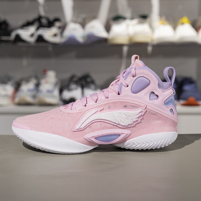 Li Ning Yushuai 19 ເກີບ​ບານ​ສະ​ເກັດ​ບານ​ສະ​ຫນັບ​ສະ​ຫນູນ​ຜູ້​ຊາຍ​ກາງ​ເທິງ​