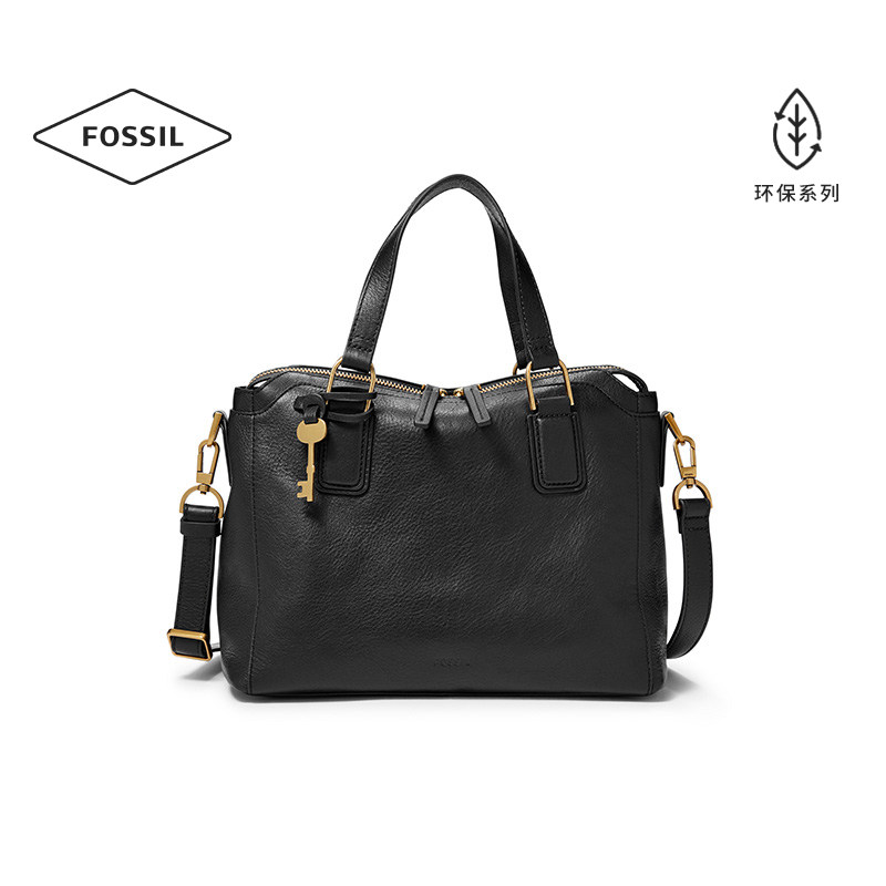 新年礼物fossil女大容量波士顿包 fossil箱包女士包袋