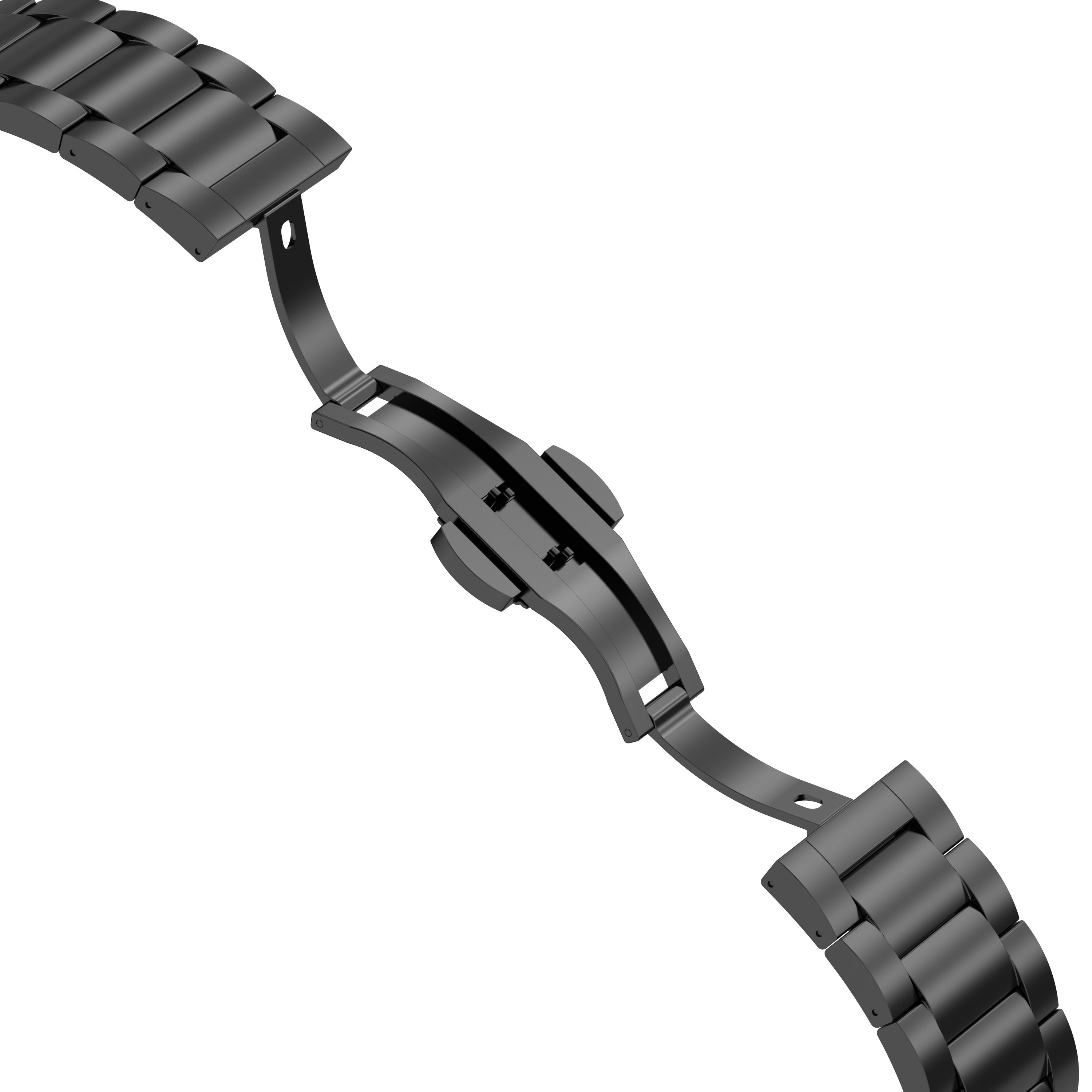 适用AppleWatch8/9 /10代纯钛表带 苹果手表S7钛带iwatch8/SE2蝴蝶扣钛合金属替换带ultra三株男潮45mm41mm46