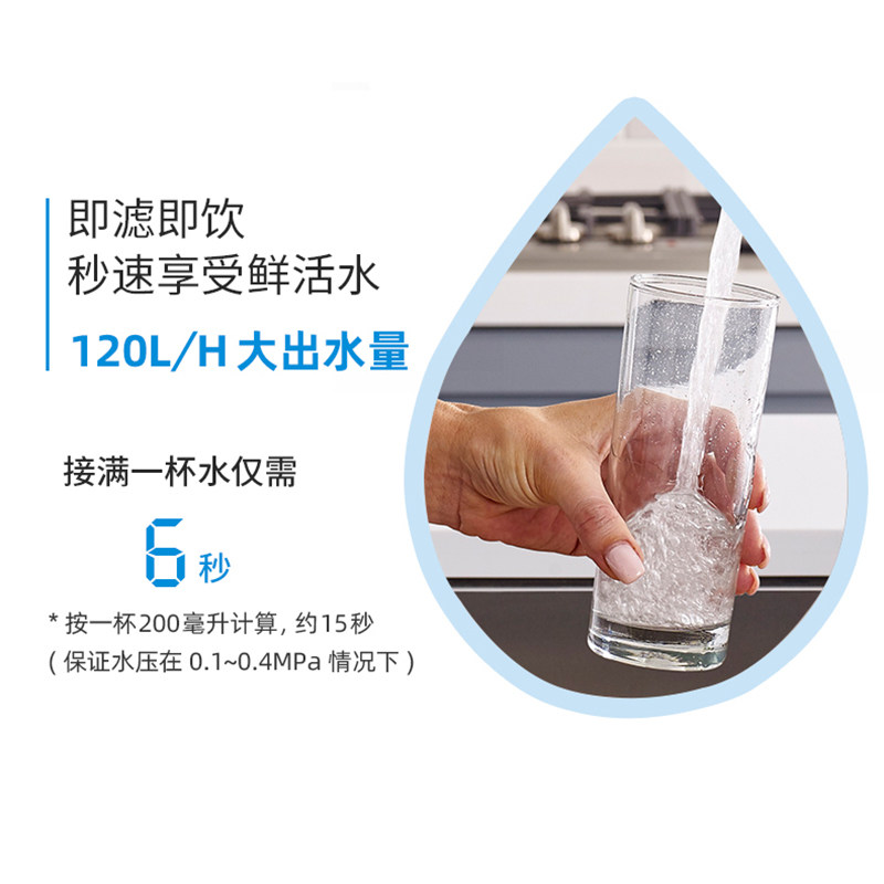 英国可滤尔家用直饮厨房陶瓷净水器 collier电器净水器