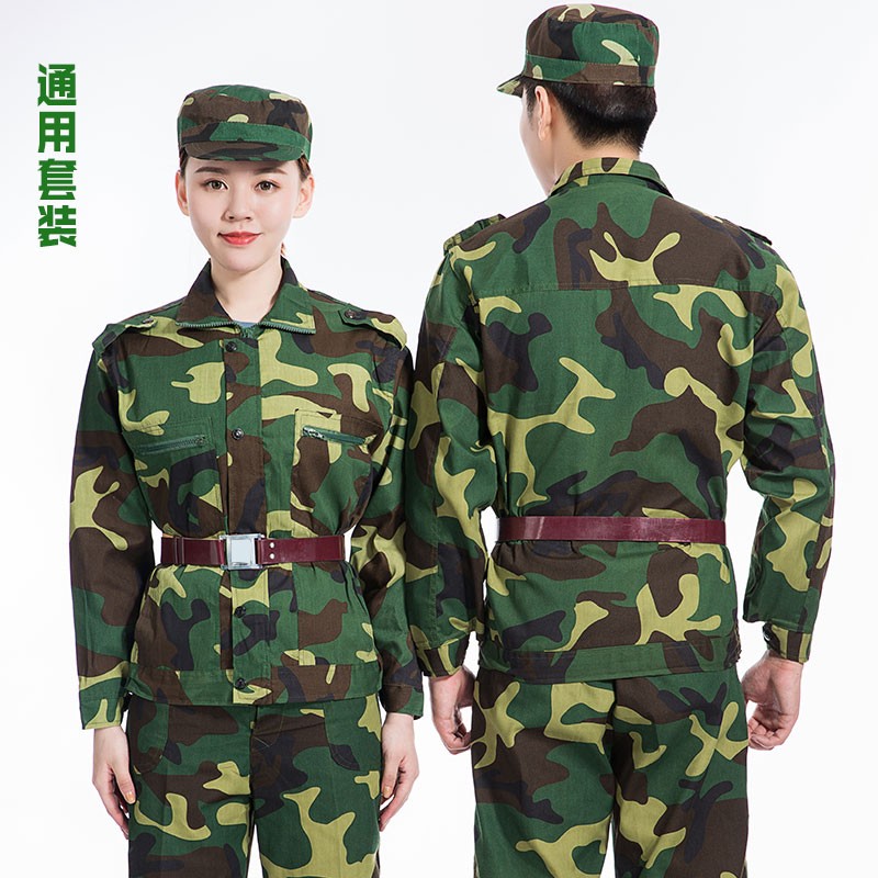 军训服套装学生男女春夏薄款户外作训服工地劳保服工作服耐磨耐脏-图3