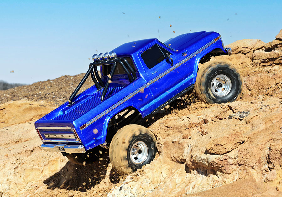 TRAXXAS新品F150皮卡加高穿越遥控电动TRX4攀爬车越野四驱92046-4 - 图0