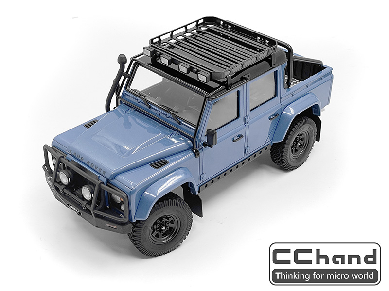 CCHAND CAPO CUB1 路虎卫士 铠甲轮眉 仿真件 KAHN 宽体套件 - 图0