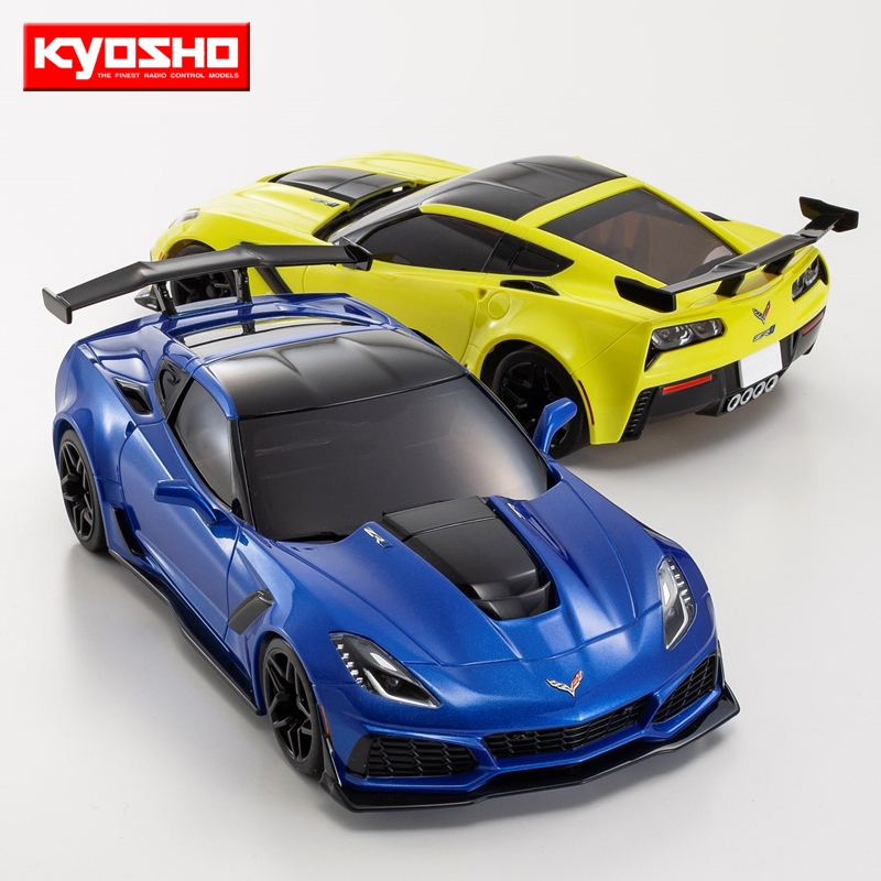 KYOSHO MINI-Z MR03 RWD 蚊车壳雪佛兰科尔维特ZR1 32334BL/Y车壳 - 图2