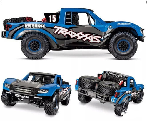 Traxxas新版 UDR 遥控电动带灯组1:7后直桥短卡沙漠卡85086-4包邮 - 图1