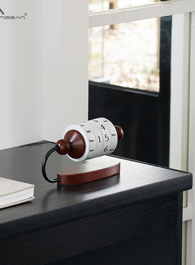 【该产品已降价】轻奢日历摆件