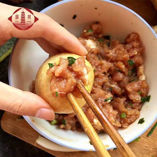 【维扬豆制品】70g*3袋小清水油球 正宗油面筋塞肉火锅菜菜麻辣烫 - 图1