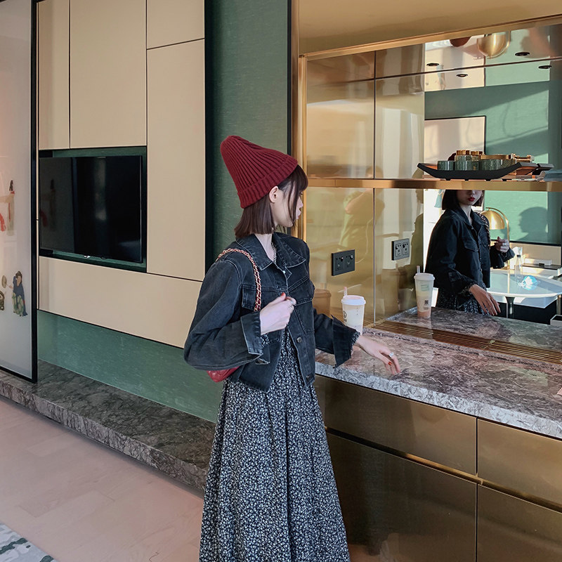 菡薇妮碎花2020初秋季新款连衣裙 菡薇妮连衣裙