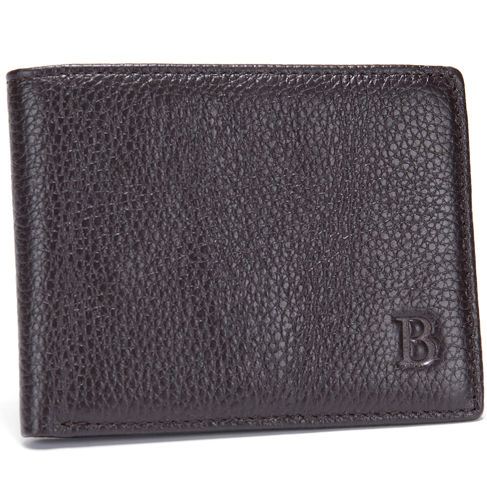 Hot new youth men's short fashion cowhide wallet-图3