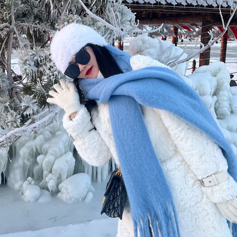  五优家家健光围巾/丝巾/披肩