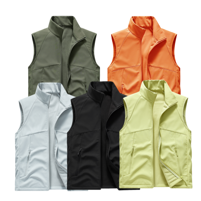 轻暖山野 防风防水锁温 秋冬男女户外休闲加绒立领软壳马甲背心潮,淘宝优惠券,粉丝福利购,淘宝优惠卷