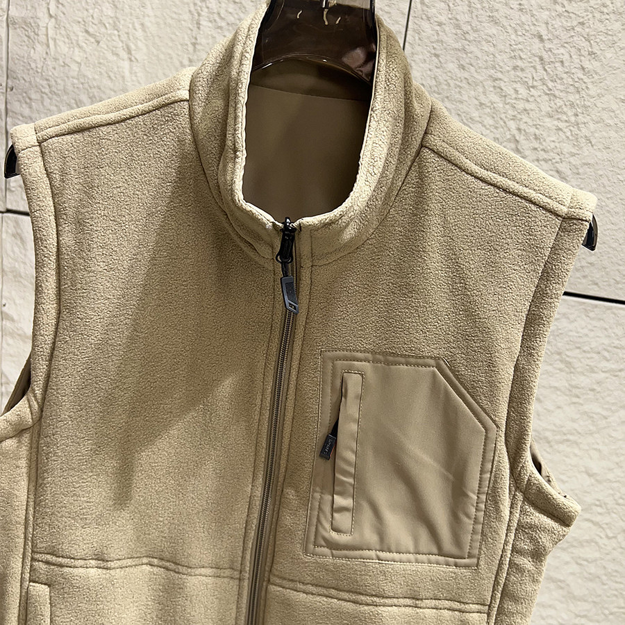 公司单！双面穿！秋冬男士多口袋户外立领马甲防风保暖摇粒绒背心,淘宝优惠券,粉丝福利购,淘宝优惠卷