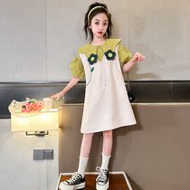 Balabara Han Fan girls summer dress 2023 new skirt Summer suit female Grand Scoun woman dress Summer Daughter R