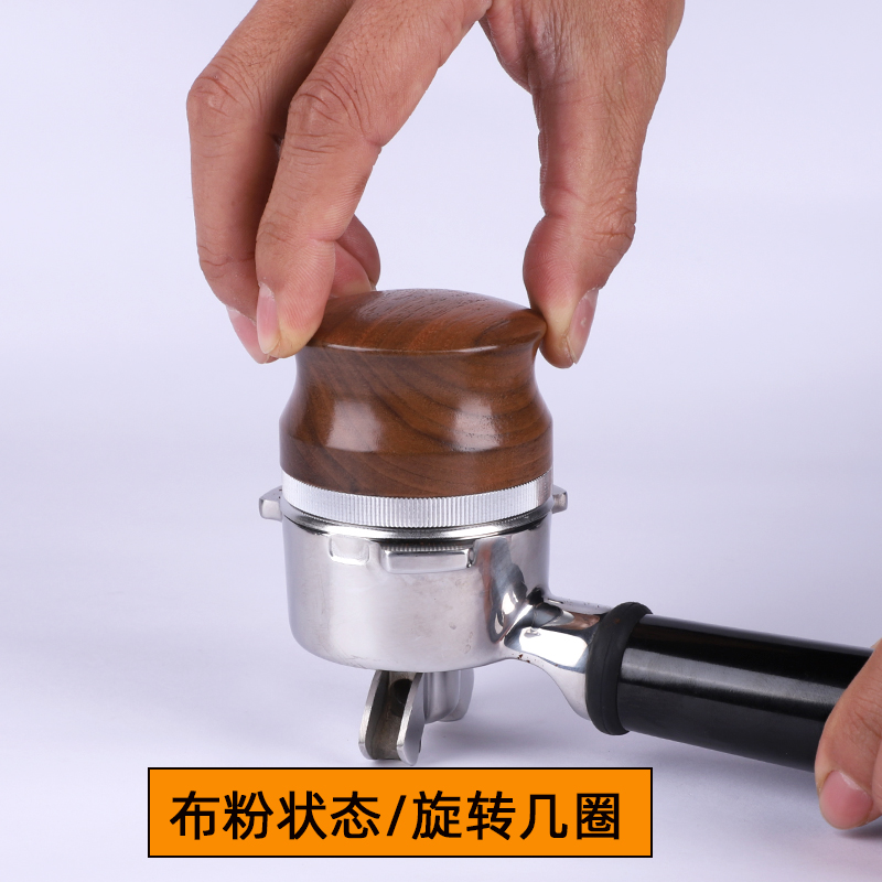 铂富878/876/870/875/880咖啡布粉器压粉器套装组合54mm恒力粉锤-图1