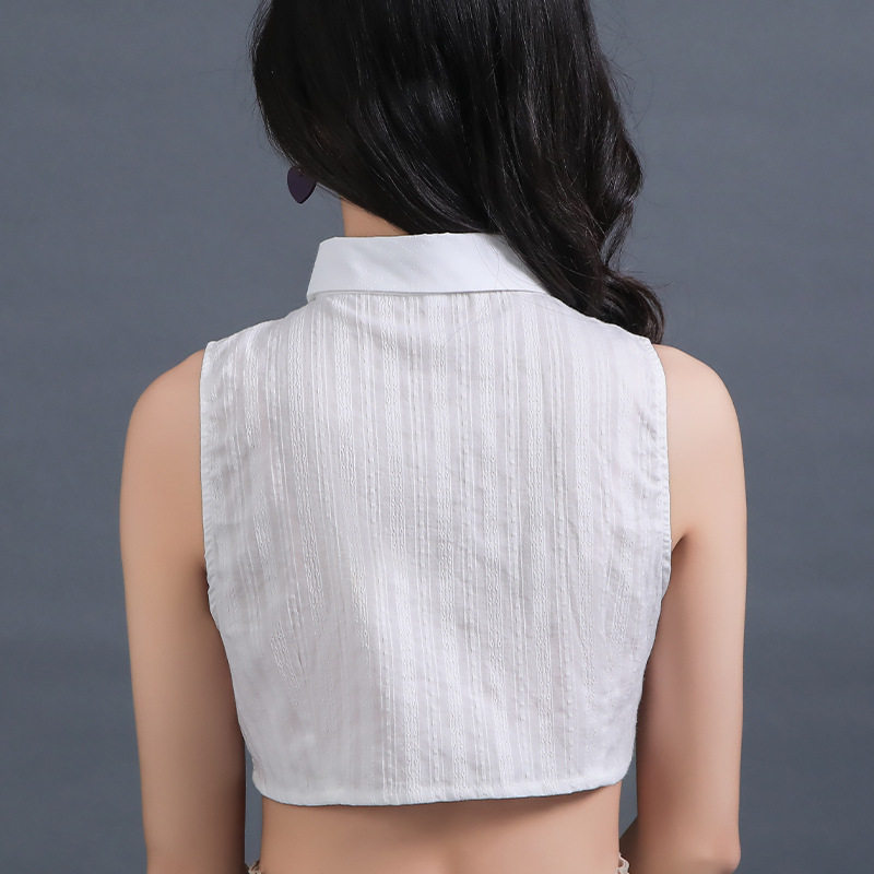 假领子女百搭春秋季多功能打底衫卫衣毛衣内搭背心小马甲韩版,淘宝优惠券,粉丝福利购,淘宝优惠卷