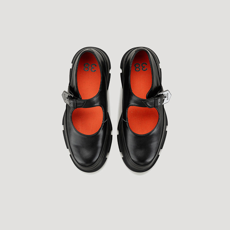 both女款玛丽珍鞋厚底增高乐福鞋潮流深口皮鞋英伦风单鞋女鞋冬,淘宝优惠券,粉丝福利购,淘宝优惠卷