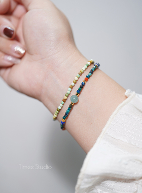 Timee恬觅多宝绿松弹力绳