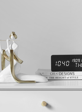 ins风古风摆件创意树脂工艺品中式家居客厅软装酒办公桌装饰