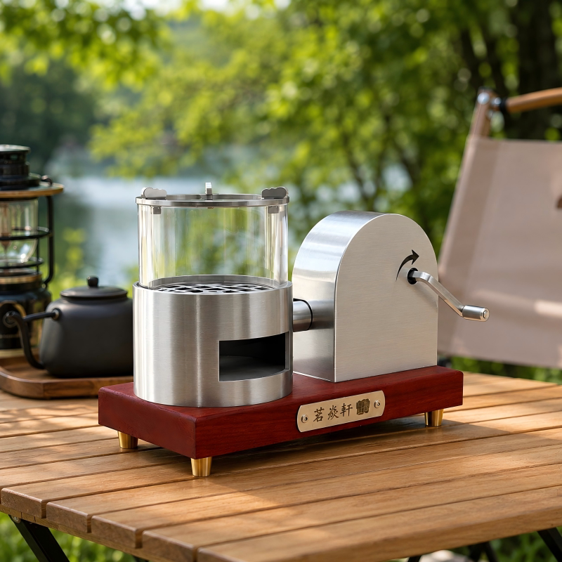 Ming Yanxuan second generation hand-operated charcoal fire tea stove watching the fire